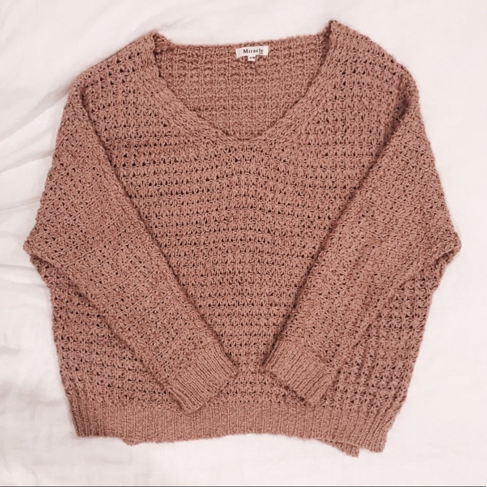 Mauve sweater